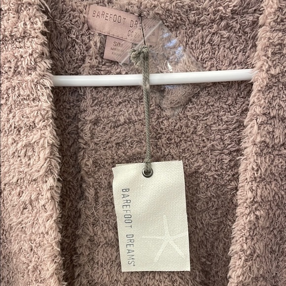 Barefoot Dreams Pink Cozy Poncho Sweater - Picture 2 of 6